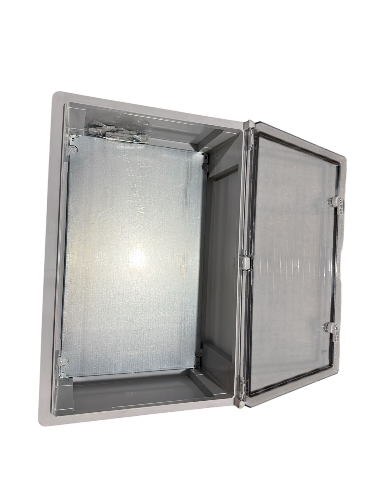             Пластикалық корпус ЩМПп 600*400*200мм мөлдір есік УХЛ1 IP65 FIXEL    