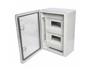 Щит распределительный ЩРНп-24 (2х12) 400*300*170мм прозрачная дверь УХЛ1 IP65 FIXEL