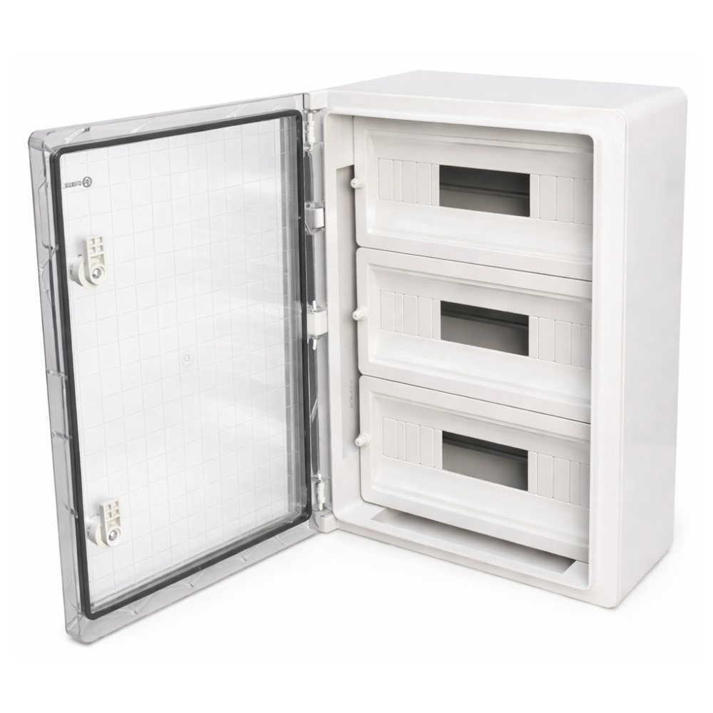             Тарату қалқаны ЩРНп-36 (3х12) 500*350*190мм мөлдір есік УХЛ1 IP65 FIXEL    