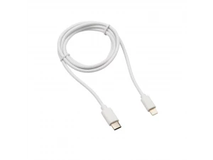 Кабель Type-C – Lightning для Apple, 2,1A, 1м, ПВХ, белый REXANT 18-1898