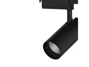 Светильник трековый Gauss цилиндр 32W 2750lm 4000K 180-240V IP20 75*220мм черный угол 24º LED 1/40