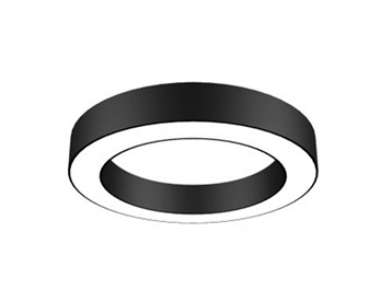             Шамшырақ, аспалы, XO сериялы O-тип қуыс 36W 6500K опал, қара 500х100Х70мм LEDAR    