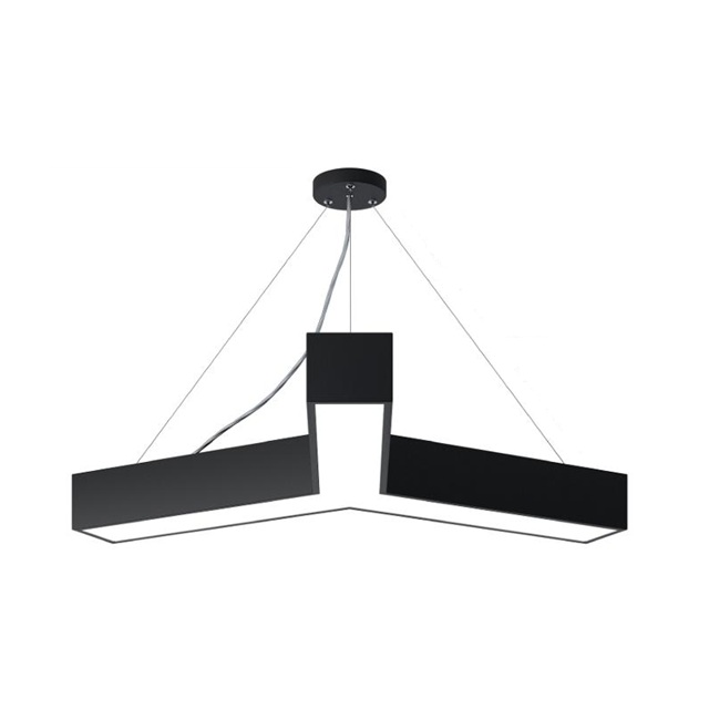             Шамшырақ, аспалы, XO сериялы Y-тип 24W 6500K опал, қара 600х100Х70мм LEDAR    