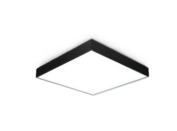             Шамшырақ, аспалы, XO сериялы, төртбұрыш 48W 6500K опал, қара 500х70мм LEDAR    