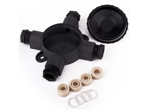 КОР74-4 У1,5, 4 сальниковых рожка, IP65, коробка ответвительная