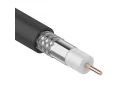             Кабель, коаксиальді RG-6U, 75Ом, CCS/Al/Al, 64%, 100м, OUTDOOR, қара REXANT, 01-2202    