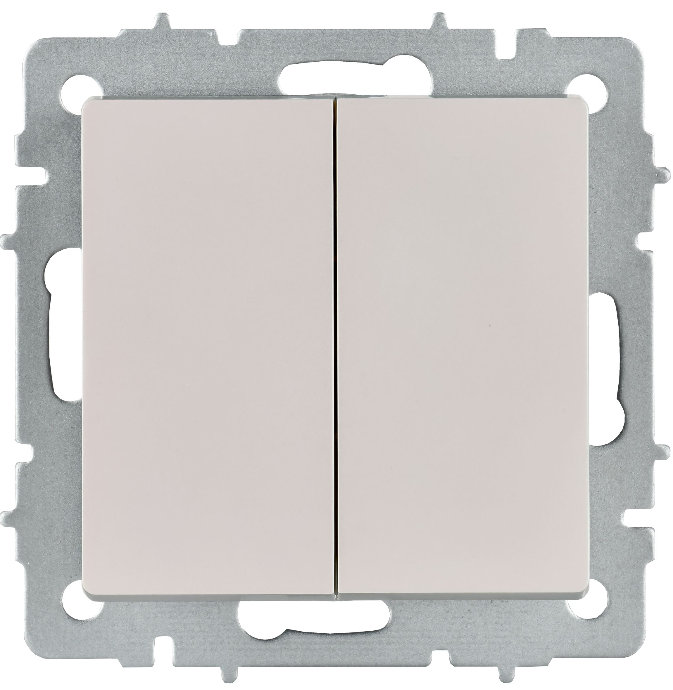             BRITE Ажыратқыш, 2-пернелі, айқара 10А ВС10-2-3-БрЖ інжу IEK    