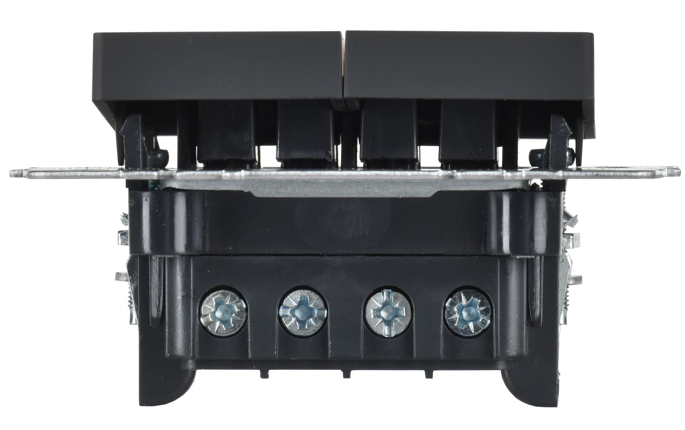             BRITE Ажыратқыш, 2-пернелі, айқара 10А ВС10-2-3-БрГ графит IEK    