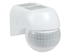 Датчик движения ДД 015 белый 800Вт 180гр 12м IP44 ИЭК
