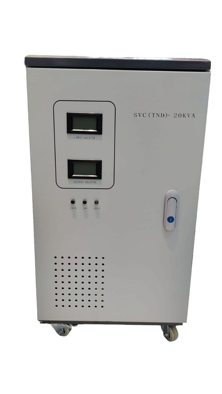             Кернеу тұрақтандырғышы электромеханикалық бір фазалы TND-20КВА VOLTMASTER    