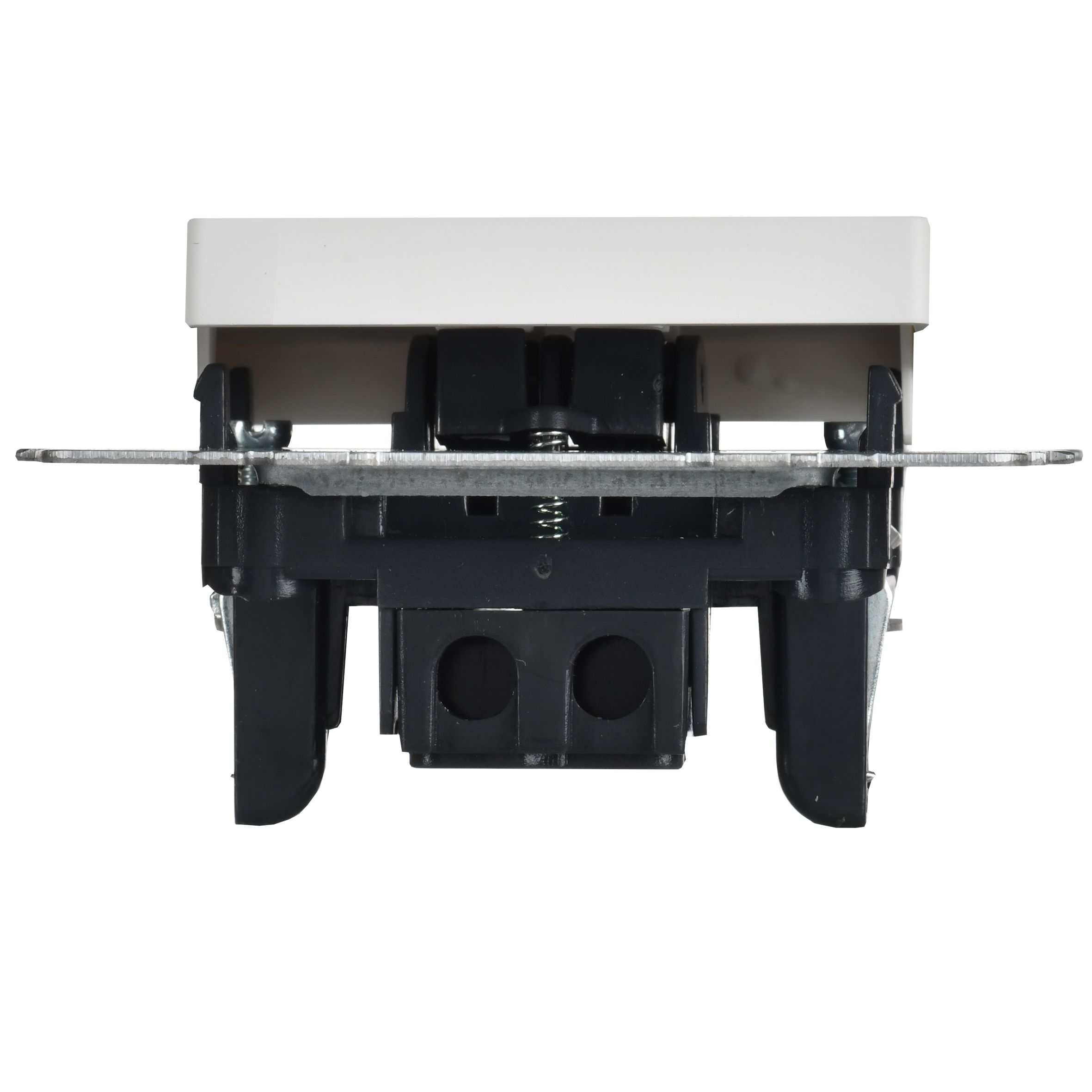             BRITE 1-пернелі айқаспалы ажыратқышы 10А ВС10-1-3-БрАБ арктикалық ақ IEK    