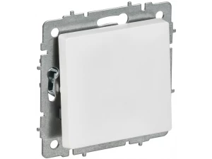 BRITE Выключатель 1-клавишный перекрестный 10А ВС10-1-3-БрАБ арктический белый IEK