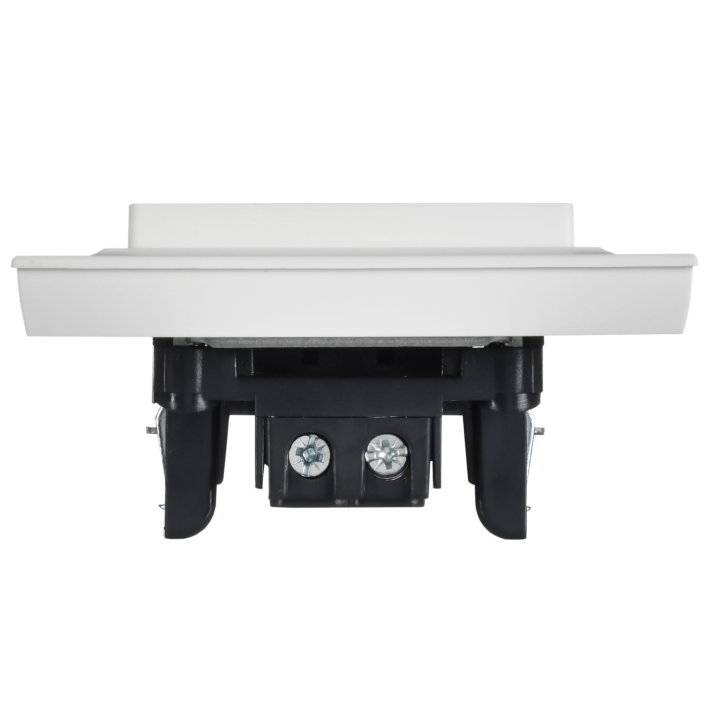             BRITE Ажыратқышы 1-пернелі 10А жиынтықта ВСР10-1-0-БрАБ арктикалық ақ IEK    