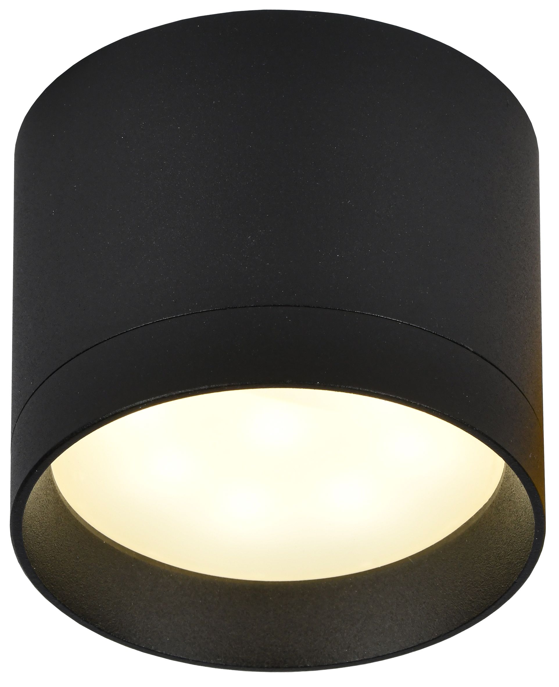             Шамшырақ 4015 жапсырма, төбелі, шамға арналған GX53 қара IEK    