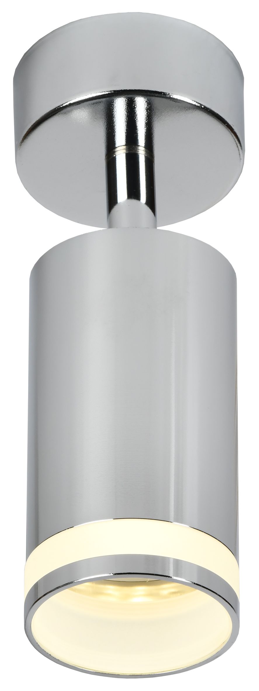             Шамшырақ 4006 жапсырма, қабырға-төбелі, шамға арналған GU10 хром IEK    