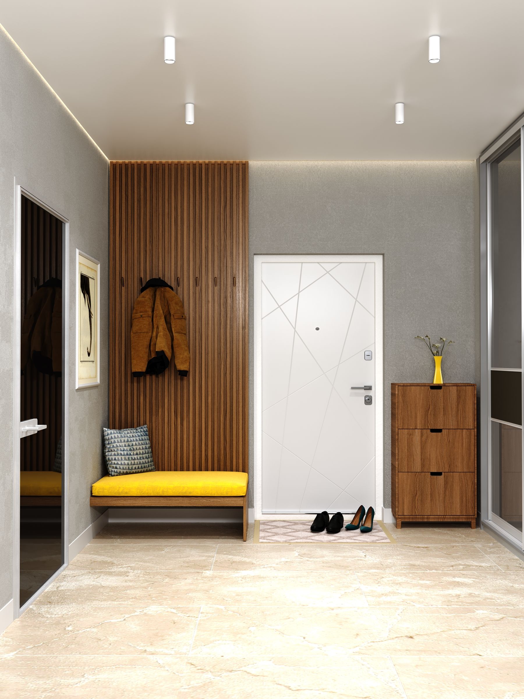             Шамшырақ 4015 жапсырма, төбелі, шамға арналған GX53 ақ IEK    