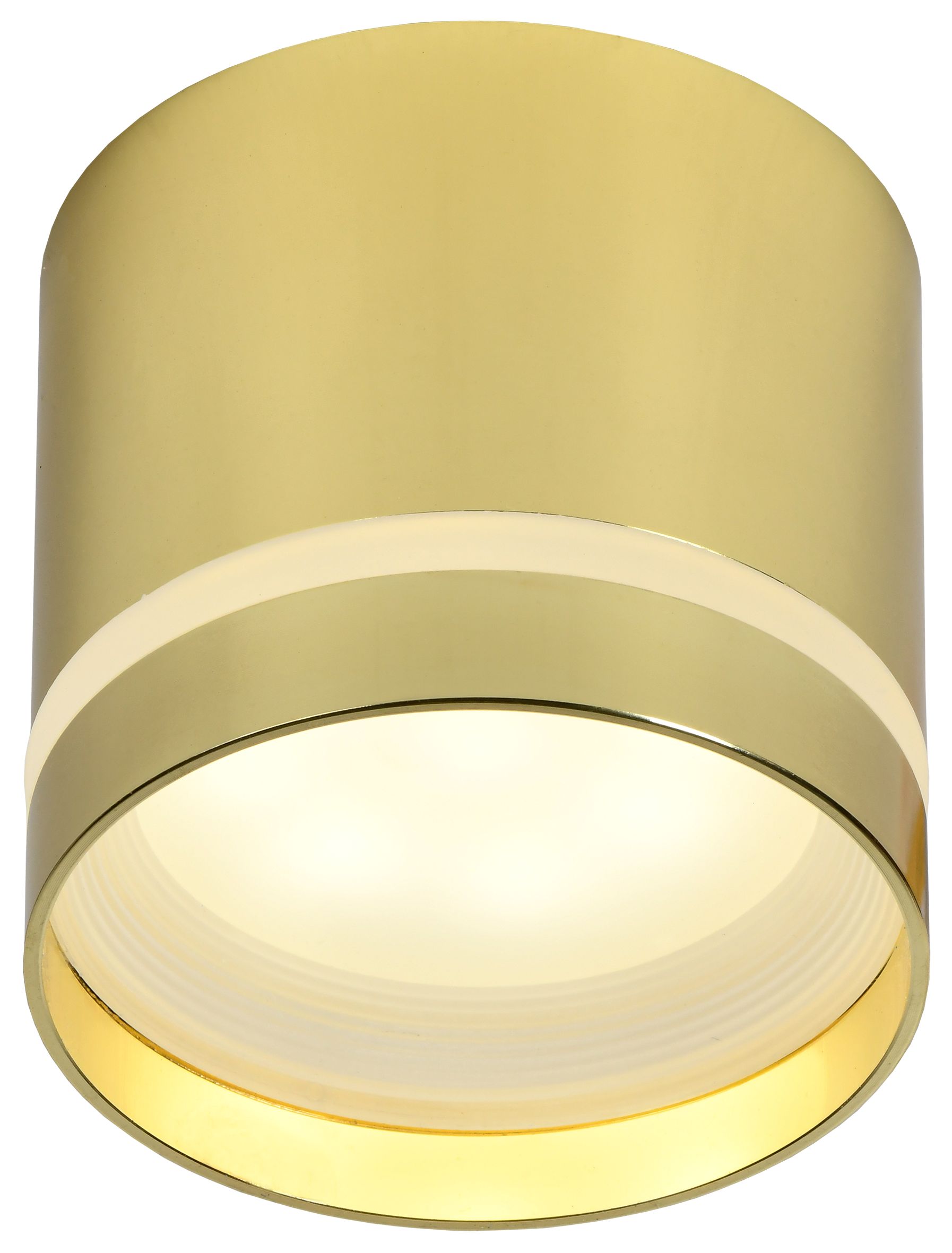             Светильник 4016 жапсырма, төбелі, шамға арналған GX53 алтын IEK    