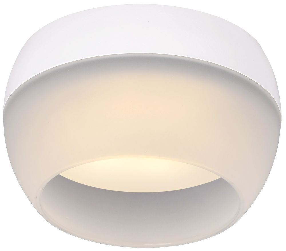             Шамшырақ 4010 жапсырма, төбелі, шамға арналған GX53 ақ  IEK    