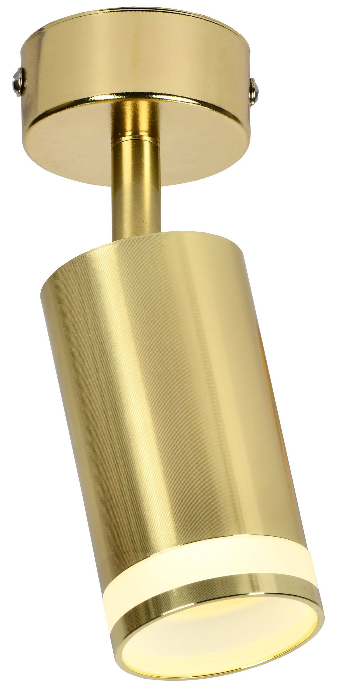             Шамшырақ 4006 жапсырма, қабырға-төбелі, шамға арналған GU10 алтын IEK    