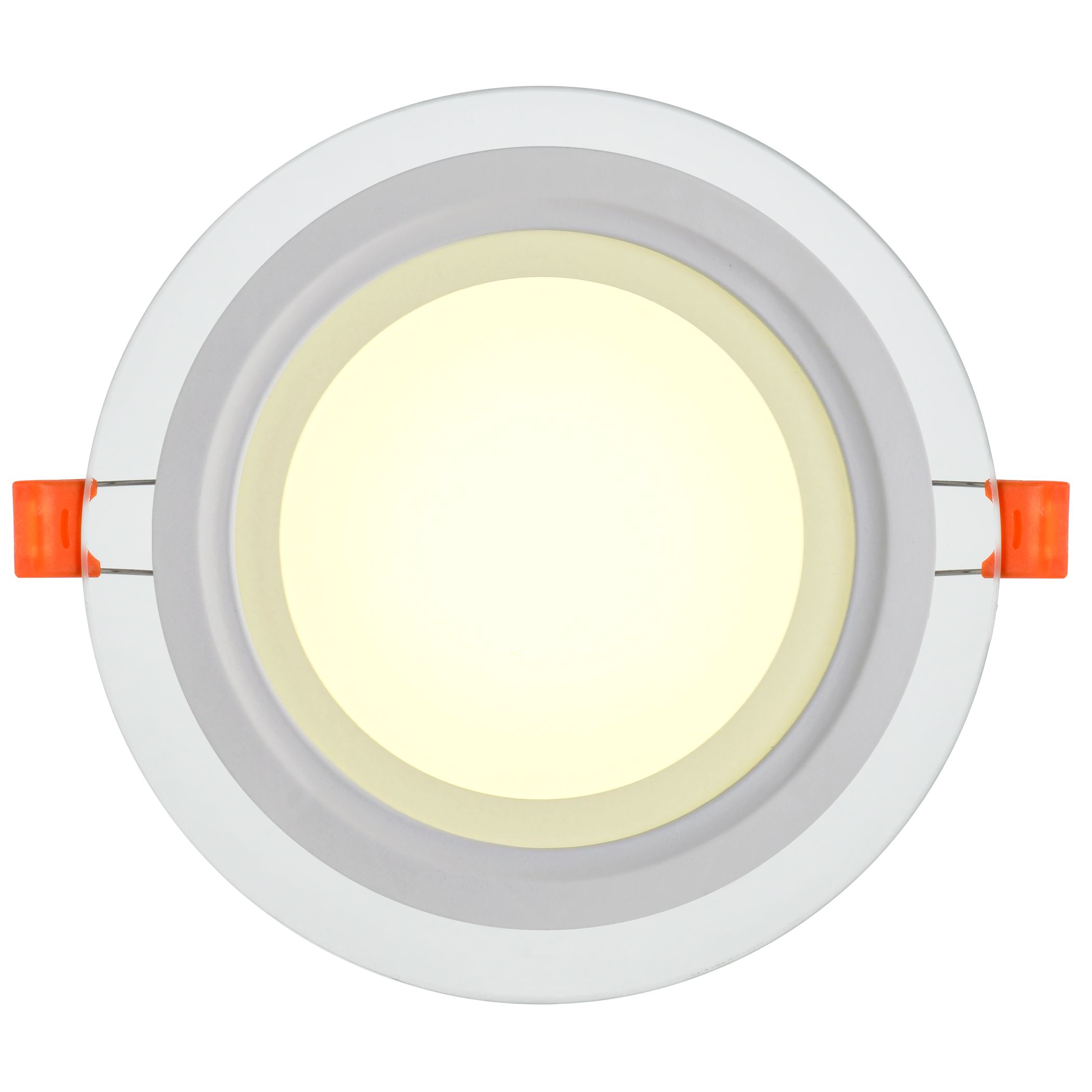             Шамшырақ, жарықдиодты ДВО 1621 шынымен, дөңгелек 12Вт 4000К IP20 IEK    