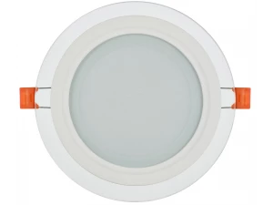 Светильник светодиодный ДВО 1621 со стеклом круг 12Вт 4000К IP20 IEK