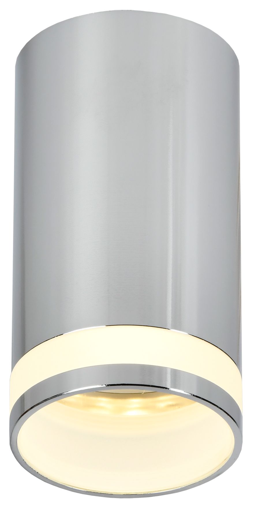             Шамшырақ 4005 жапсырма, төбелі, шамға арналған GU10 хром IEK    