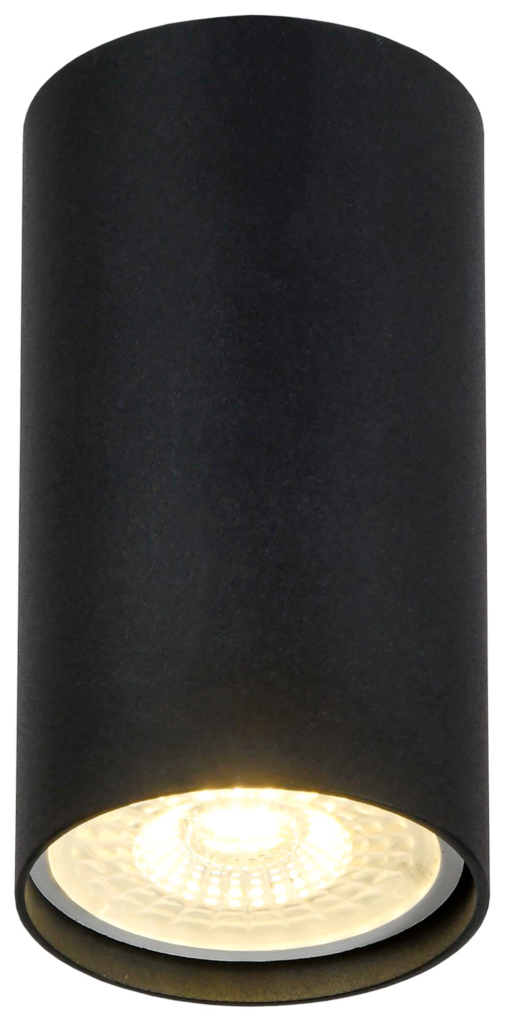             Шамшырақ 4001 жапсырма, төбелі, шамға арналған GU10 қара IEK    