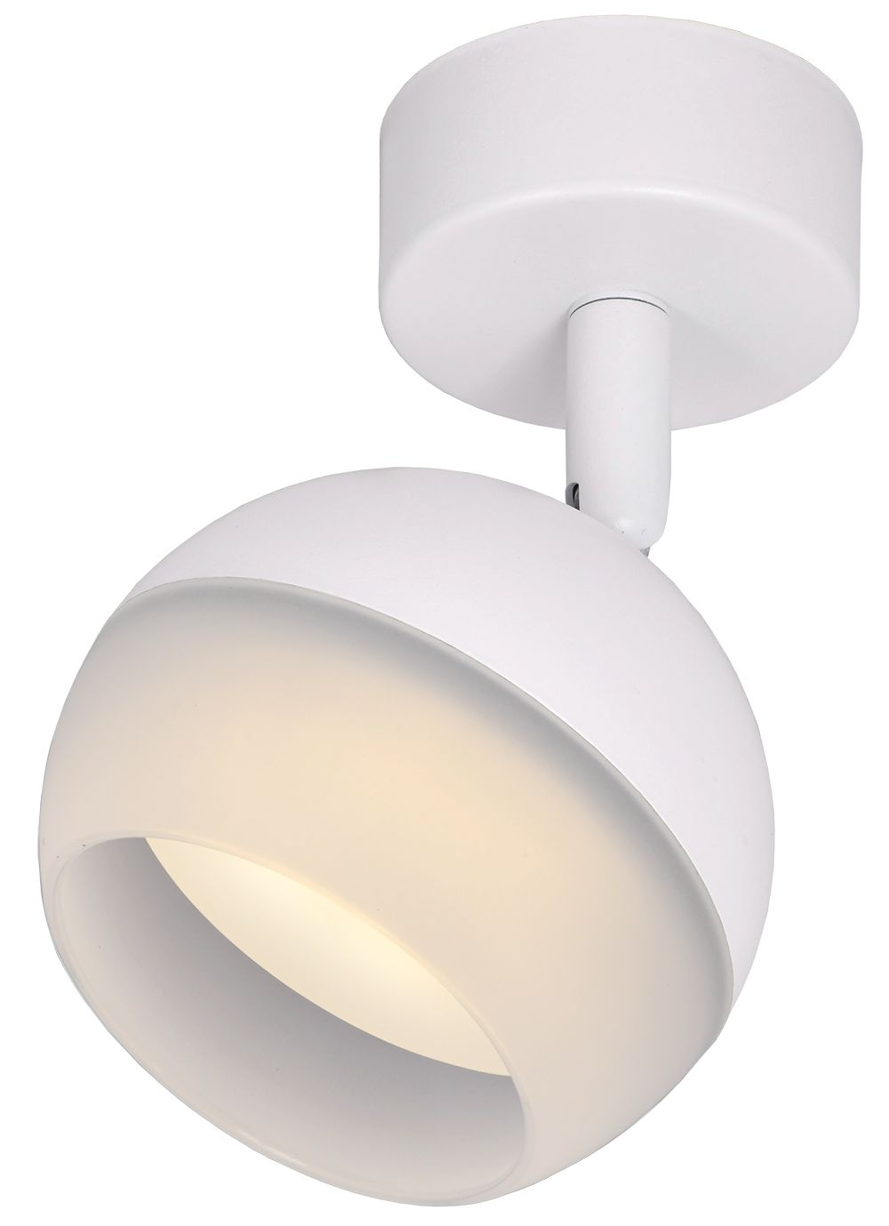             Шамшырақ 4011 жапсырма, қабырға-төбелі, шамға арналған GX53 ақ IEK    