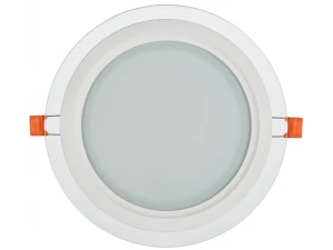 Светильник светодиодный ДВО 1622 со стеклом круг 18Вт 4000К IP20 IEK