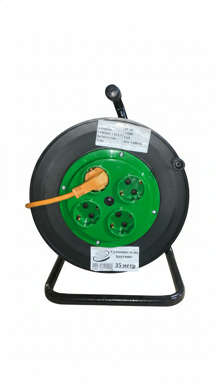             Ұзартқыш, орауышта 3*1,5 35 метр ND cable    