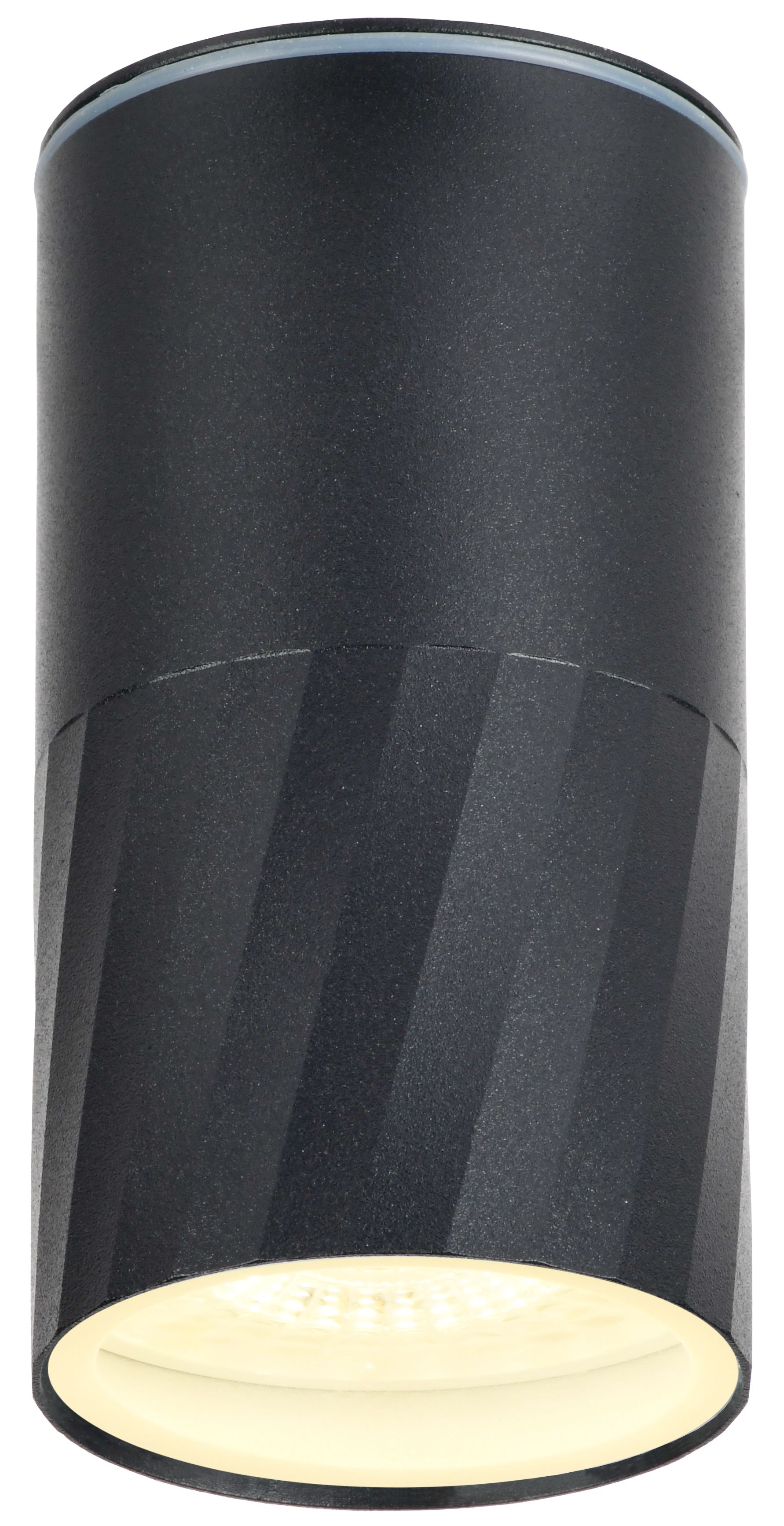             Шамшырақ, далаға арналған, 5222 төбелі, шамға арналған  GU10 IP65 қара IEK    