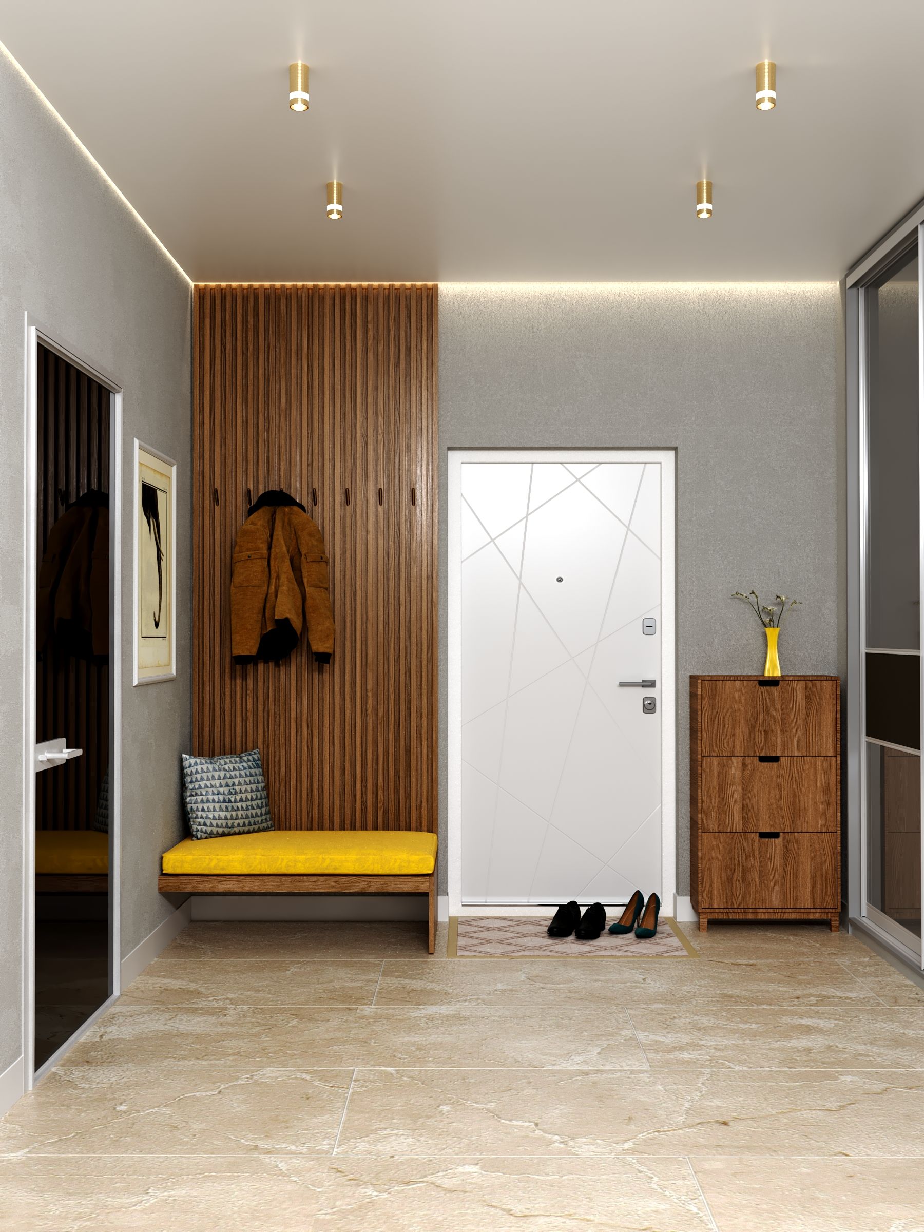             Шамшырақ 4005 жапсырма, төбелі, шамға арналған GU10 алтын IEK    