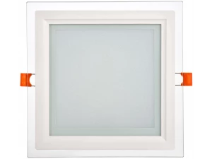 Светильник светодиодный ДВО 1625 со стеклом квадрат 18Вт 4000К IP20 IEK