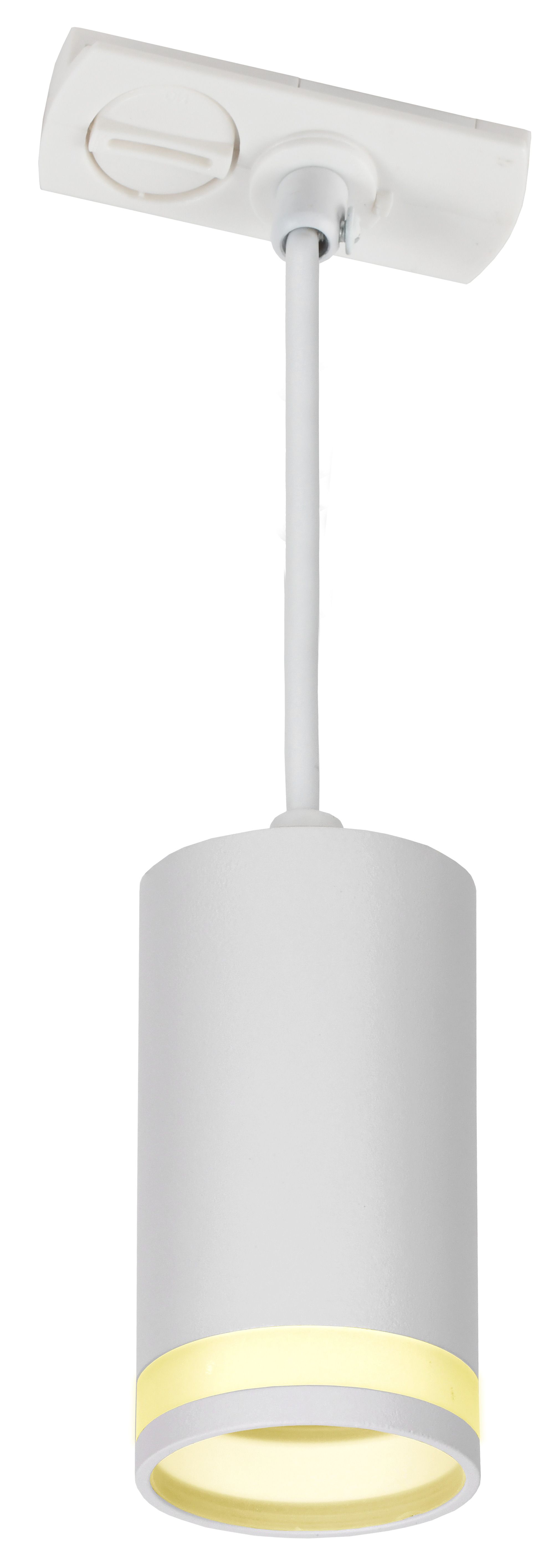             Шамшырақ 4117 сәндік, тректі, аспалы, шамға арналған GU10 ақ IEK    