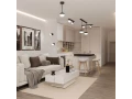 Шамшырақ 4119 сәндік, тректі, аспалы, шамға арналған GX53 қара IEK
