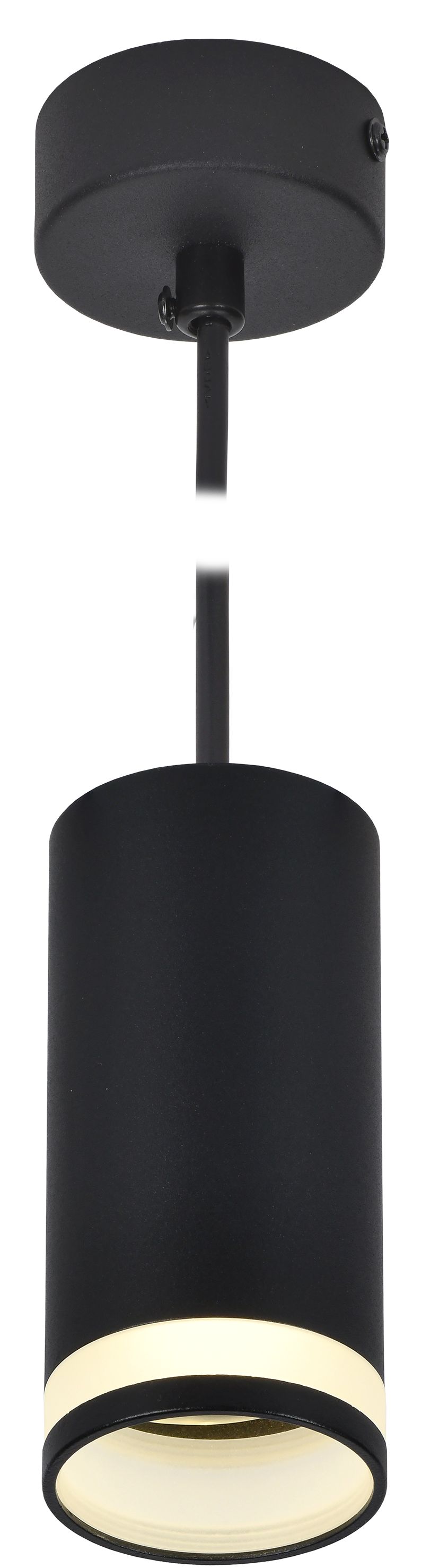             Шамшырақ 4007 аспалы, шамға арналған GU10 қара IEK    