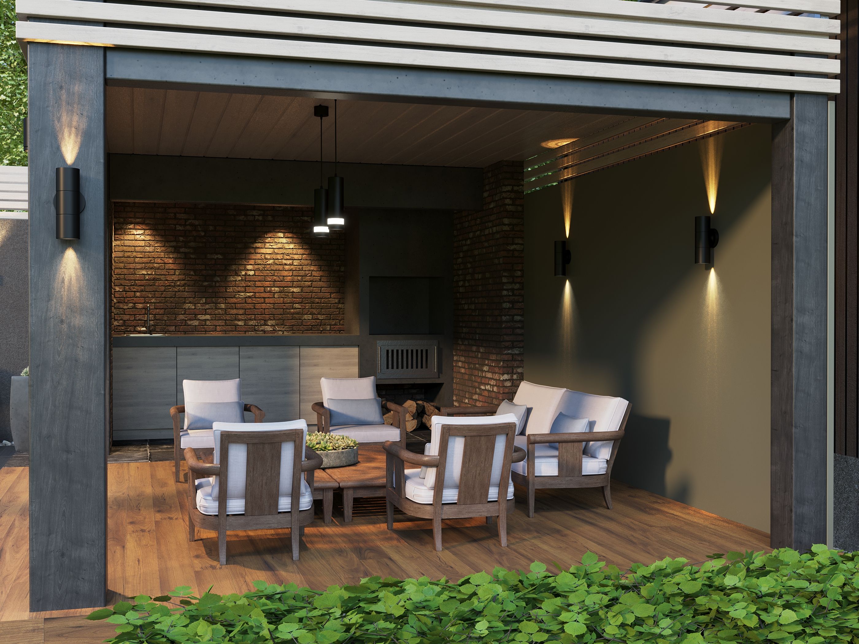             Шамшырақ 4007 аспалы, шамға арналған GU10 қара IEK    