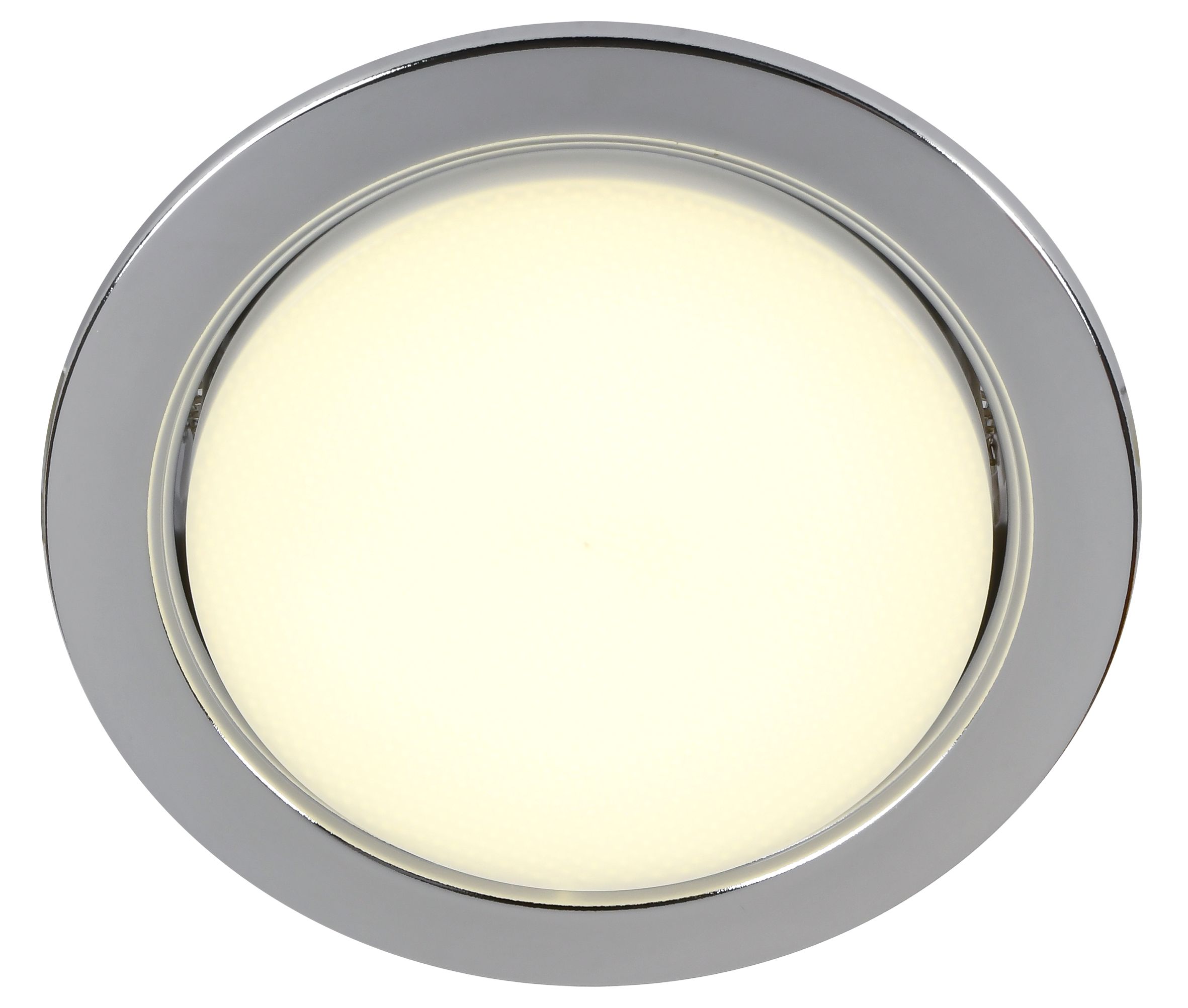             Шамшырақ 4115 кіріктірілетін, шамға арналған GX70 хром IEK    