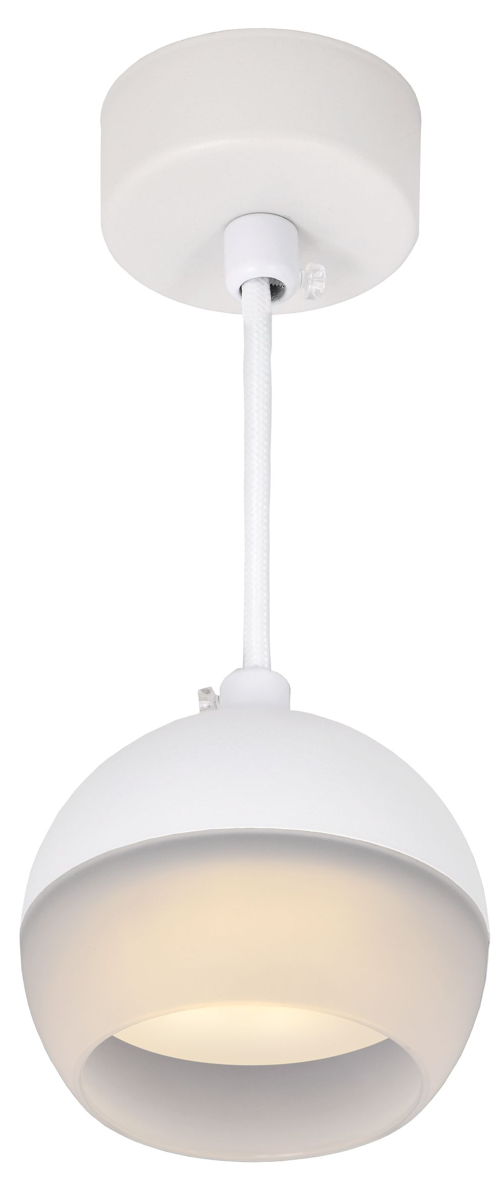             Шамшырақ 4012 аспалы, шамға арналған GX53 ақ IEK    