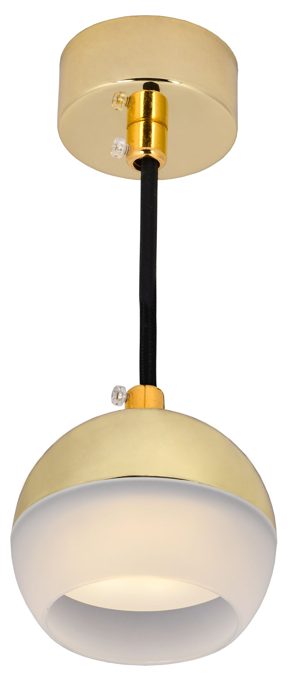             Шамшырақ 4012 аспалы, шамға арналған GX53 алтын IEK    