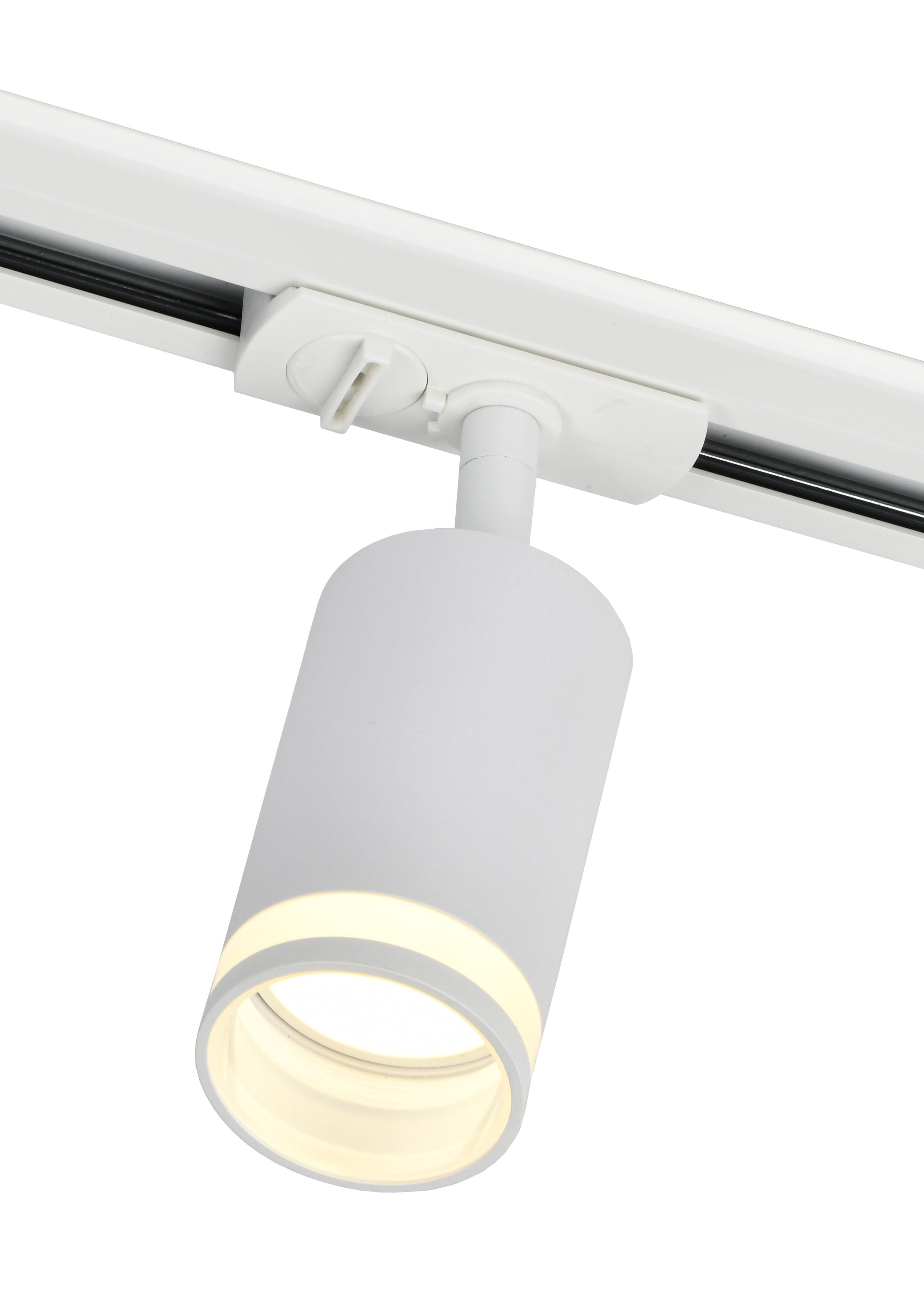             Шамшырақ 4116 сәндік, тректі, айналмалы, шамға арналған GU10 ақ IEK    