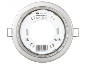 Светильник 4114 встраиваемый под лампу GX53 хром (10шт/упак) IEK