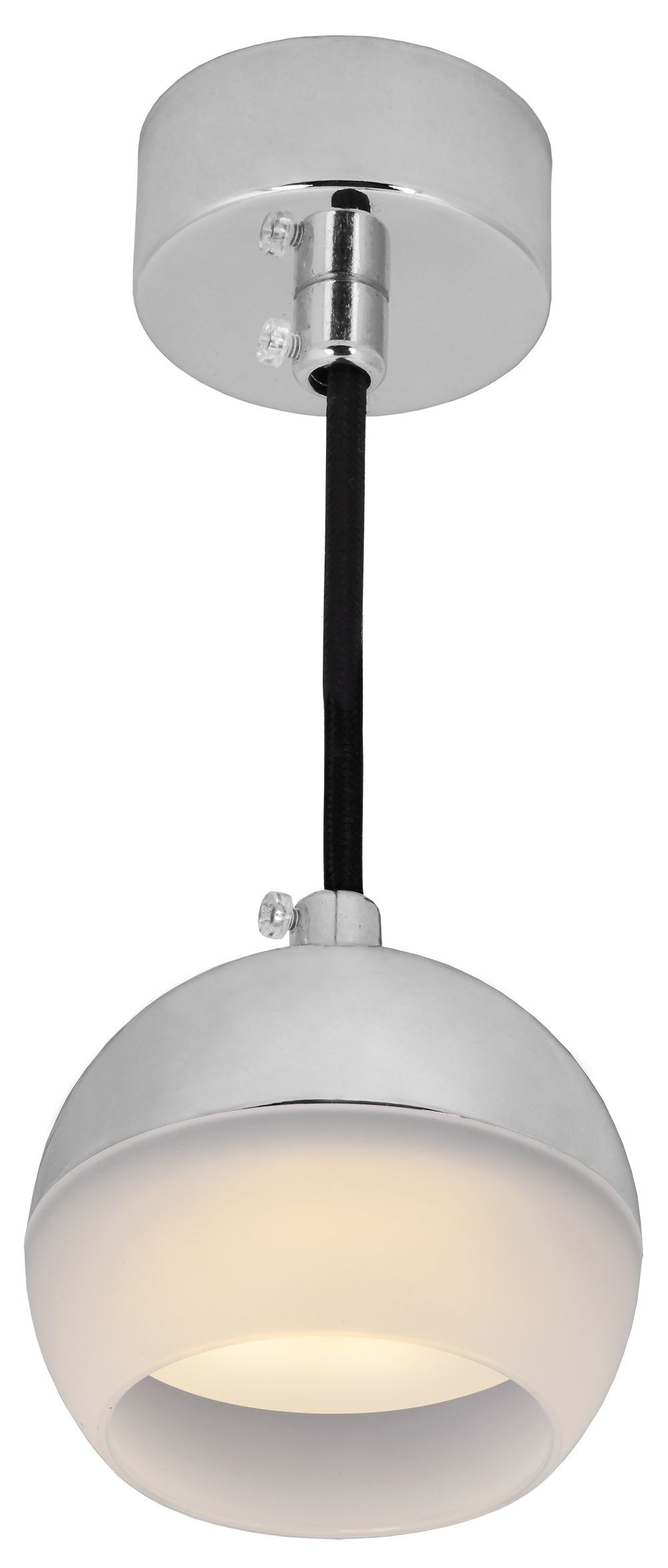             Шамшырақ 4012 аспалы, шамға арналған GX53 хром IEK    