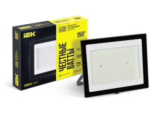 Прожектор светодиодный СДО 06-150 IP65 4000К черный IEK