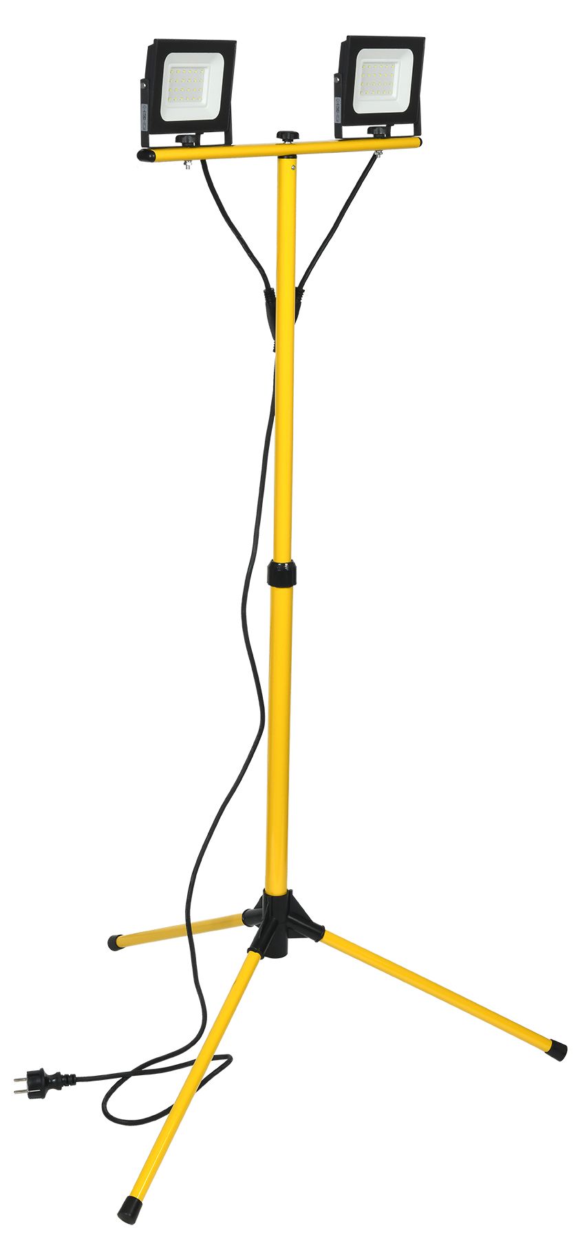             Прожектор LED СДО 06-2x30Ш штатив 6500К IP65 қара IEK    