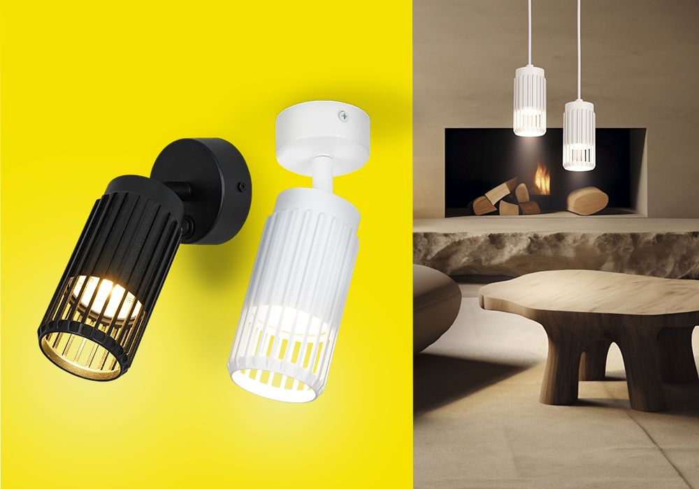             Шамшырақ 4208 қабырға-төбелі, шамға арналған 2хGU10 қара IEK    