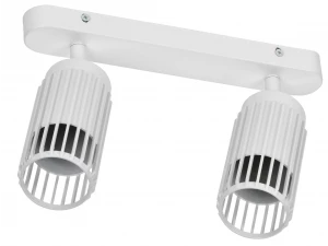 Светильник 4208 настенно-потолочный под лампу 2хGU10 белый IEK