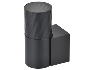 Светильник уличный 5220 настенный под лампу GU10 IP65 черный IEK