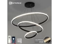             Аспашам, жарықдиодты, басқарылатын AKRILIKA slim 70W 3R-APP-600*1100-BLACK/CLEAR-220-IP20    