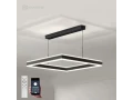             Аспашам, жарықдиодты, басқарылатын STELLA 100WS-APP-500*500*1200-BLACK/WHITE-220-IP20    